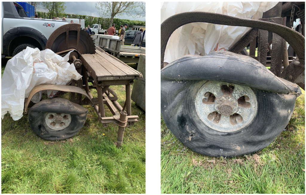 Mark I Spitfire tyres